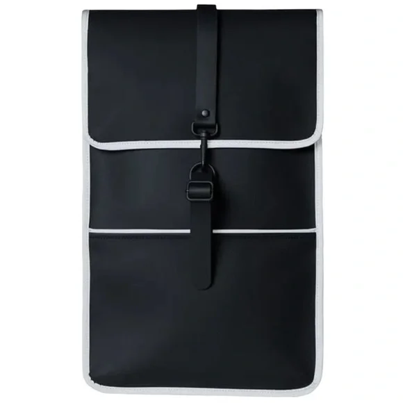 Rains | Bags | Nwt Rains Black Reflective Backpack | Poshmark display picture 1